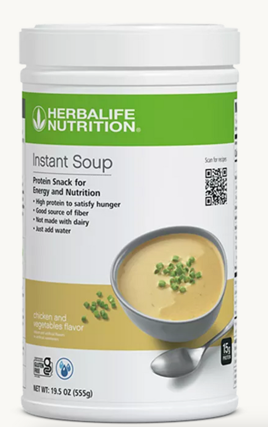 Instant Soup: Chicken and vegetables flavor