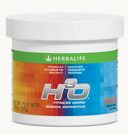 H³O® Fitness Drink: Orangeade Canister 10.6 Oz.